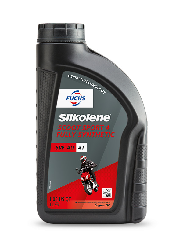 FUCHS Silkolene Scoot Sport 4 5W-40 Motorcycle Oil